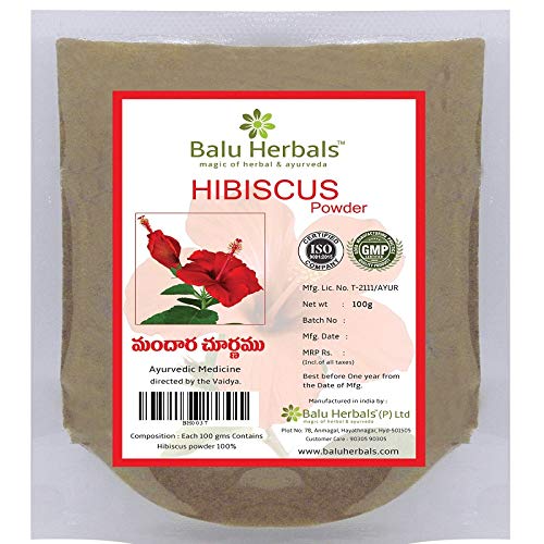 2 mandara de hierbas balu  polvo de flores de hibisco de 3.53 oz.