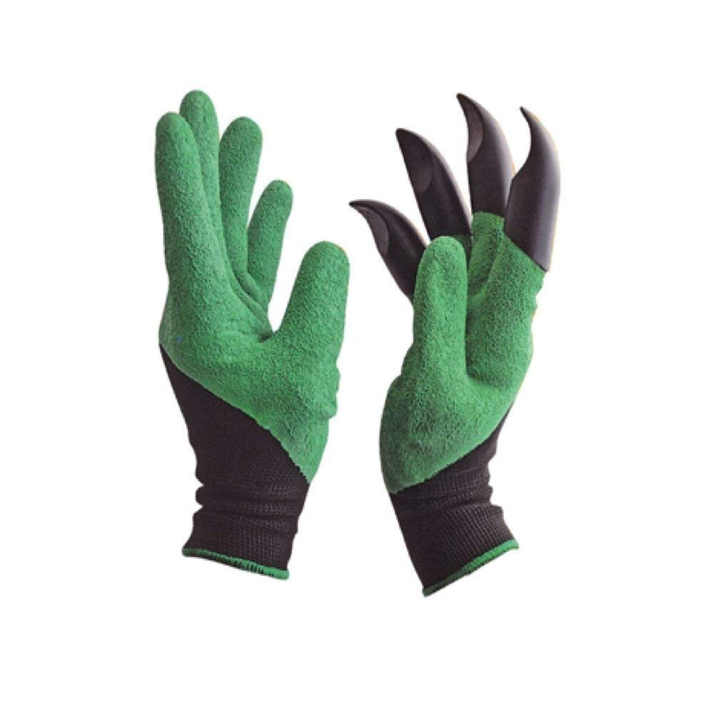Gloves for Gardening Work – Heavy Duty Washable Gardening Gloves for Home Garden Use with ABS Claws on Right Hand Fingertips for Digging (Free Size, Pack of 1)-image-16