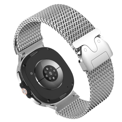 Bracelet Samsung Galaxy Watch 8 et Ultra en acier inoxydable 316L haut de gamme pour homme