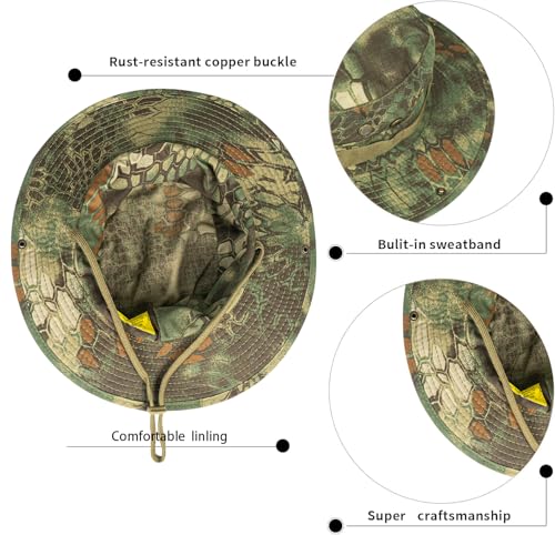 image for ZOORON Sun Hats for Men Women Bucket Hat UPF 50+ Boonie Hat Foldable U