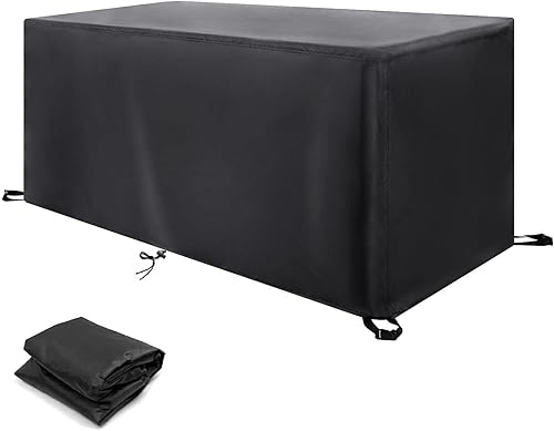 Funda para muebles de patio para sombra y lluvia, fundas impermeables para muebles de exterior para asientos al aire libre, mesa auxiliar, sofá,