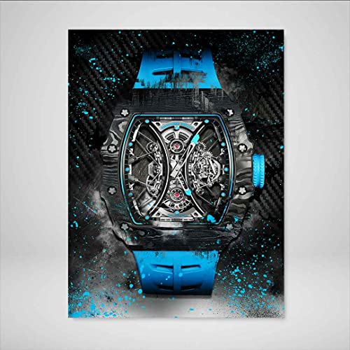 DEVICI Richard Mille RM 53-01 Tourbillon Pablo Mac Donough inspired Richard Mille Stretched Canvas Wall Decor - Richard Mille Motivational Wall Art Richard Mille Watches For Men Posters & Prints