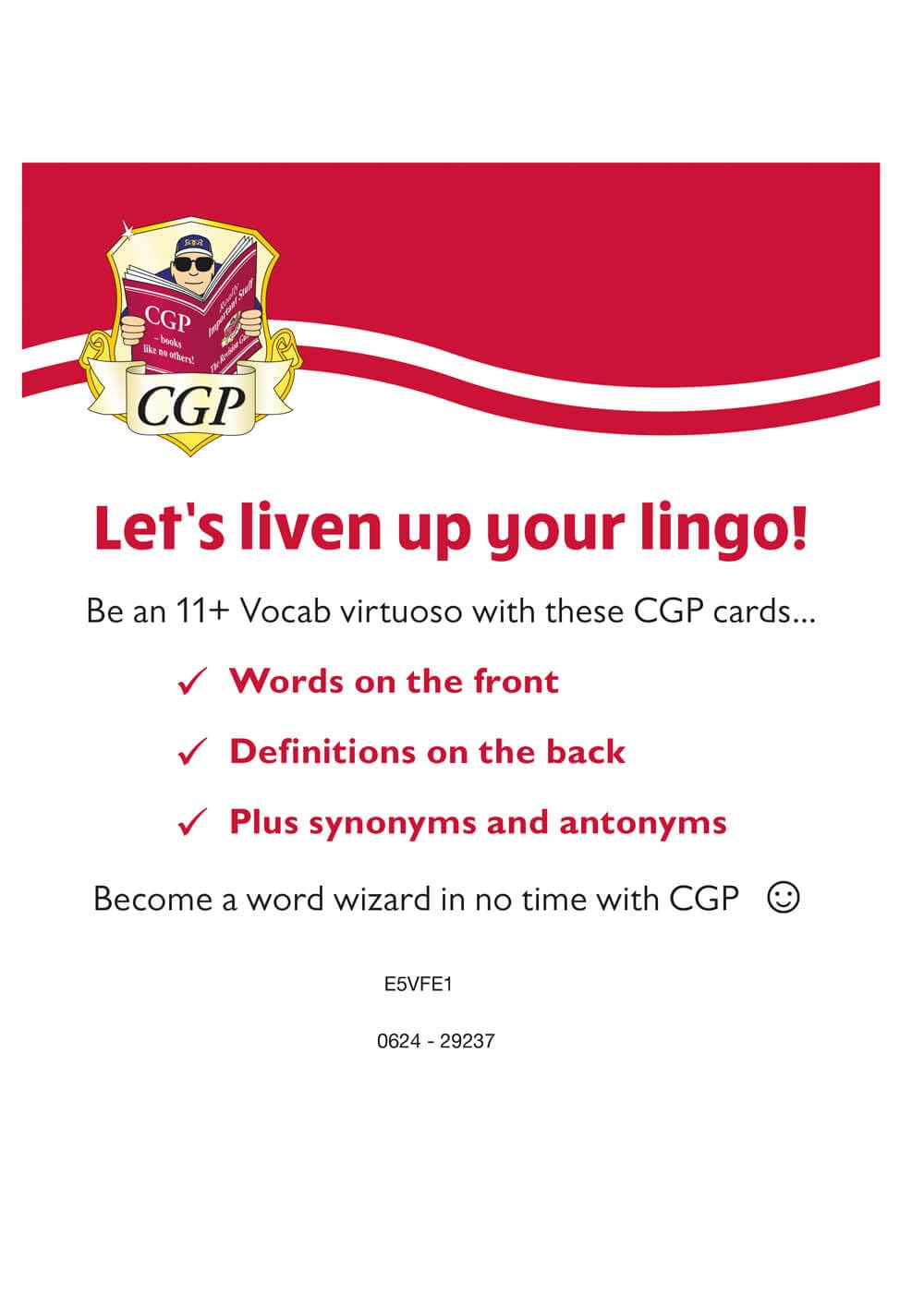 11+ Vocabulary Flashcards for Ages 9-10 - Pack 1