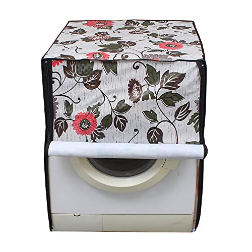 Image of Lithara Waterproof Front Load Washing Machine Cover For 8 Kg, 8.2 Kg, 8.5 Kg, 9 Kg (Design 21)