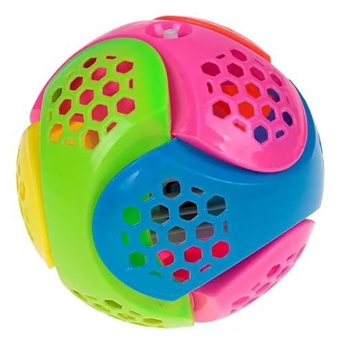 Bola Maluca monta e desmonta Som e Luzes Brinquedo Didático