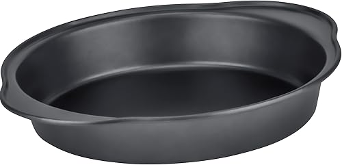 DecorRack Molde redondo para tartas, 9 pulgadas, revestimiento antiadherente duradero de alta calidad, bandeja para hornear pesada, perfecta para