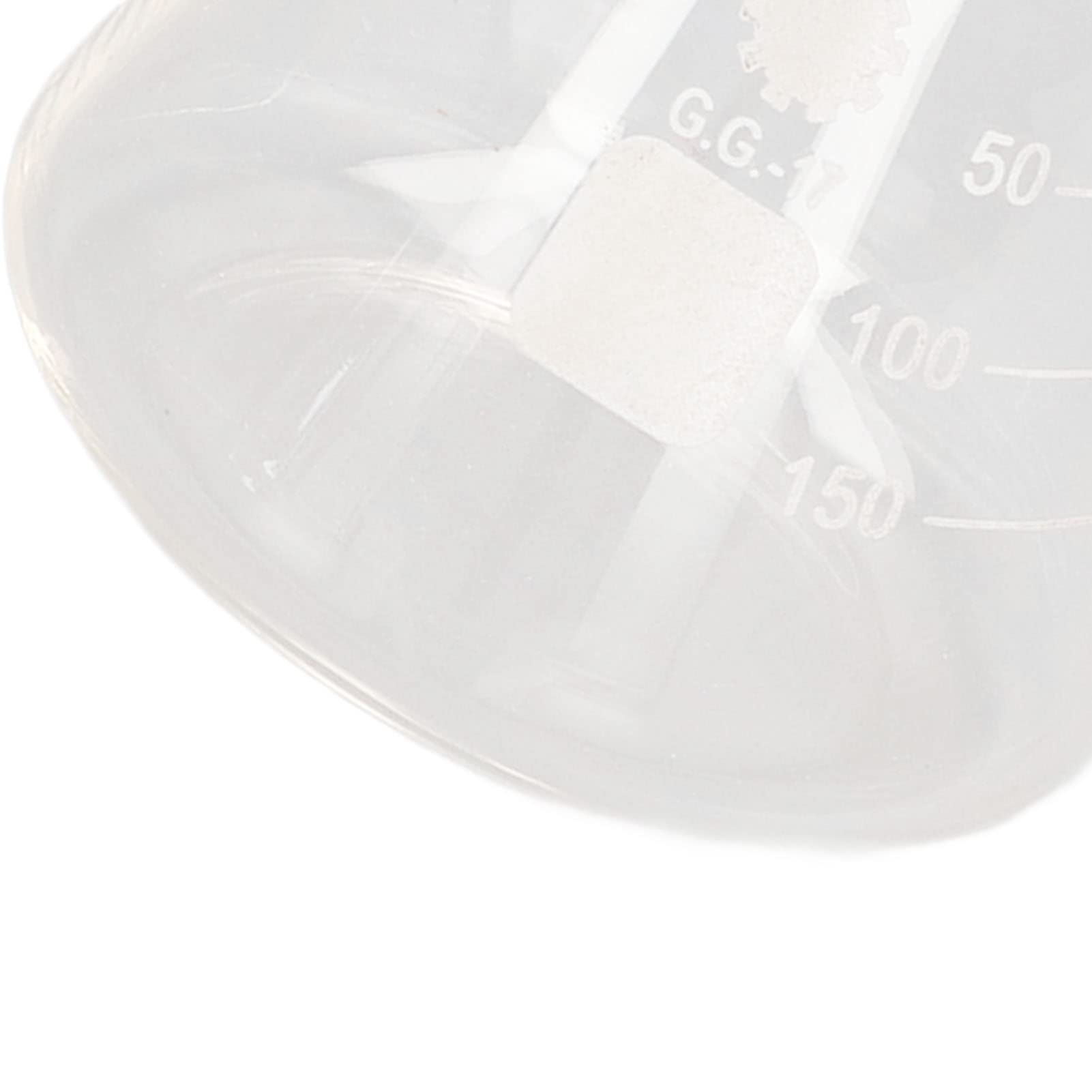 4 Pezzi Beuta Erlenmeyer, Vetro Borosilicato, 50 ML, 100 ML, 250 ML, 500 ML, per Chimica, per Colture Chimiche e Batteriche