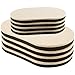 Super Sliders 4705495N Reusable Large and X Large Felt Furniture Sliders for Hardwood Floors – Quickly and Easily Move Any Item, Multi-Size Oval Combo Pack
