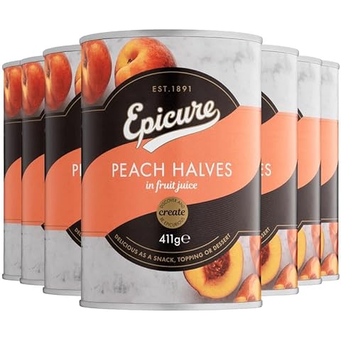 Epicure Peach Halves in Fruit Juice Cover