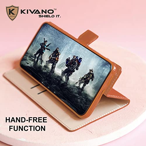 Image of Compatible with Oppo A3x 4G / Oppo A3 5G / Oppo A3x 5G Flip Cover | Leather Finish | Inside Pockets & Inbuilt Stand | Shockproof Wallet Style Magnetic Closure Back Cover Case
