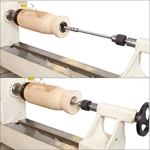 Peachtree Woodworking Supply 10" Long Forstner Bit Extension for Adding Over 8" of Drilling Depth for Wood Turners, Furniture, Carpentry and Construction Use (10" x 1/2" Extension for 1/2") - Thumbnail 7