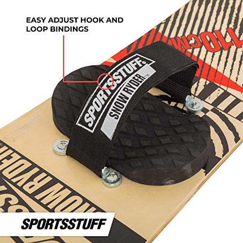 Sportsstuff Snow Ryder, Hardwood Snowboard, perfect for Beginners and Backyard Fun by SportsStuff - Image 4