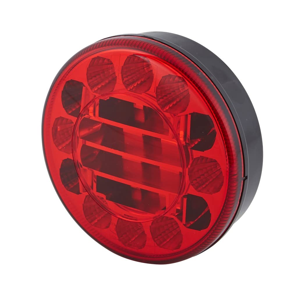 HELLA VALUEFIT 2SB 357 027-011 Rearlight - LED - 12/24V - mounting/Bolted - Lens Colour: Red - Plug: open cable ends - right/left - Quantity: 1