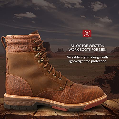 Twisted X Men's 8" Cell Stretch Lacer Steel Toe2