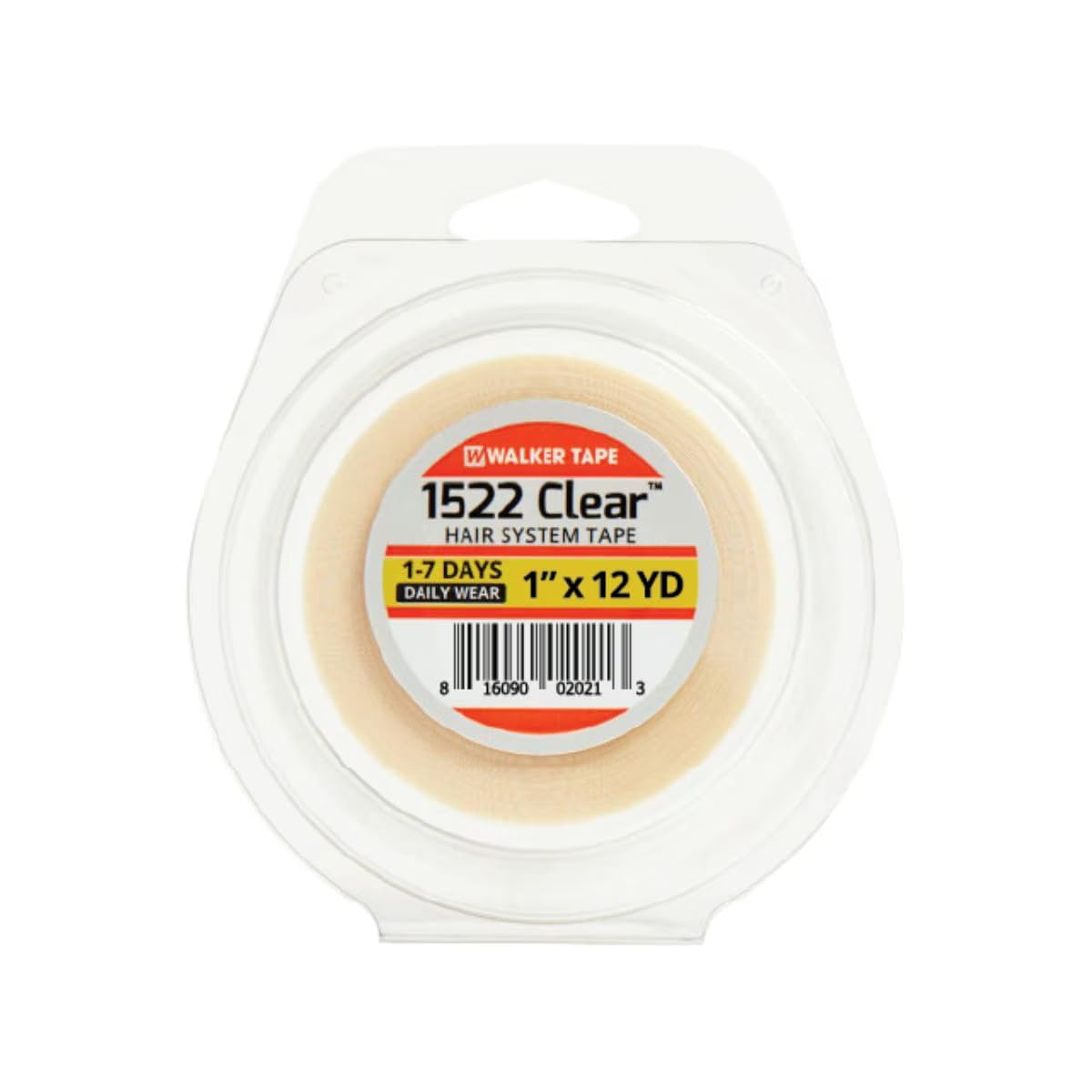 Walker Tape - 1522 Clear™ Roll Tape - Protez Saç Bandı Rulo 3 Yds (2,74m) (1" x 12 YD)
