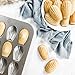 USA Pan Bakeware Nonstick Madeleine Pan, 16 Well