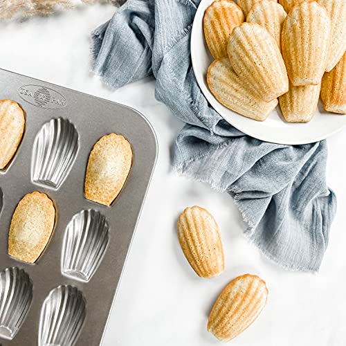 USA Pans Bakeware Madeleine Warp Resistant Nonstick Baking Metallic Pan with 16 Wells by USA Pan - Image 2