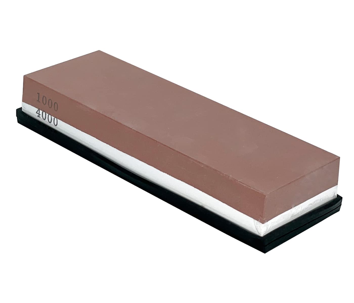 skycabin 2 Side Grit 1000/4000 Double Side Waterstone Knife Sharpening Stone Set Knife Sharpener Tool Whetstone Kit with Non-Slip Rubber Base