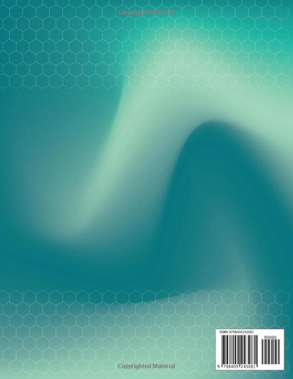 Hexagonal Graph Paper Notebook for Organic Chemistry & Biochemistry | HEXANOTE | 8.5" X 11" size, 150pages image 3