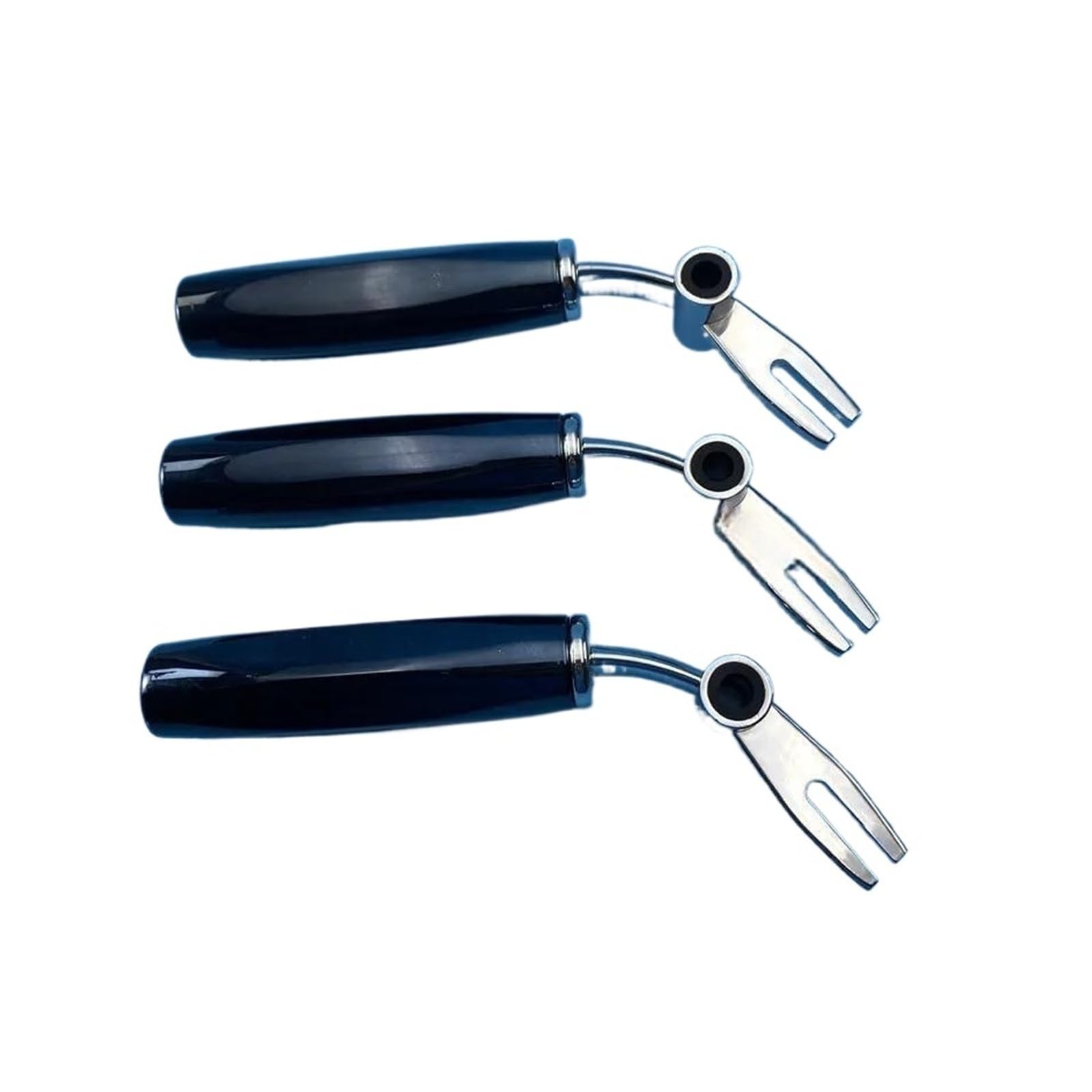 3 Leve Con Impugnatura In Metallo, Impugnature Blu Intenso, Compatibile Con MK, Compatibile Con ZM, Accessori For Gelatiere, Parti Di Elettrodomestici