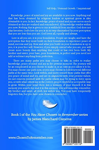 You Have Chosen to Remember: A Journey of Self-Awareness, Peace of Mind and Joy - Image 2