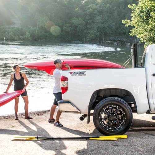 Image of RealTruck Undercover Flex Hard Folding Truck Bed Tonneau Cover | FX21032 | Fits 2022-2025 Ford Maverick 4' 6 inch Bed (54.4 inch)