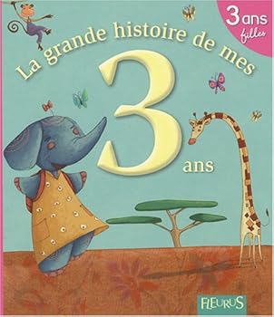 Paperback 3 ANS - FILLE [French] Book