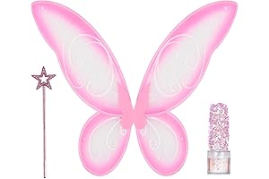 Funcredible Fairy Wings for Pink-Loving Adults