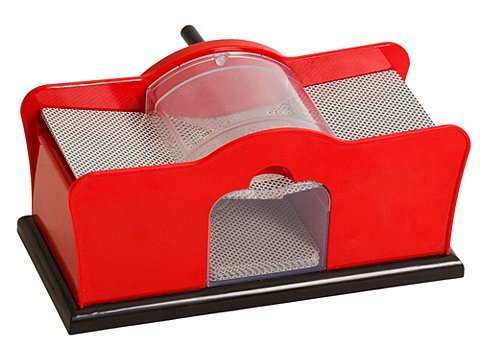 Hand Cranked Card Shuffler (2-Deck) #TOP2