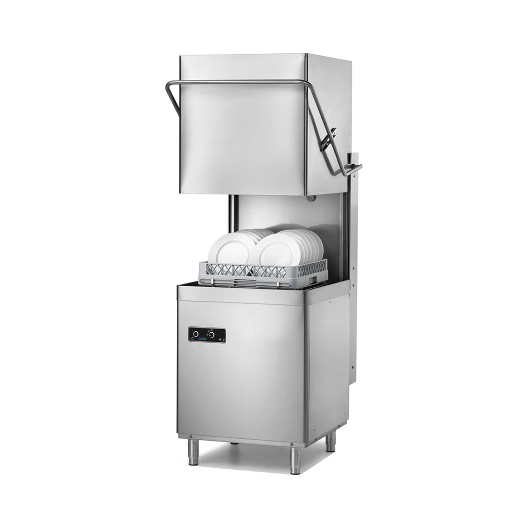 Passthrough Dishwasher Premium 500mm Basket 48 Baskets/Hour Drain Pump Detergent dosing Pump 230V | Stalwart DA-ADX10M