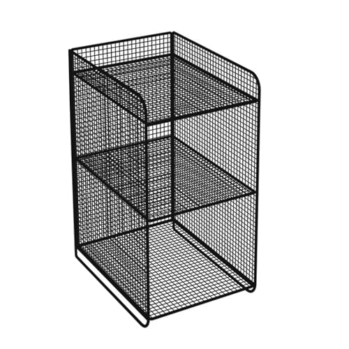 TARSHYRY Estante de Almacenamiento, Estantería de Pared de Estantería de Pared de Estante de Pared de Metal Pesado (Black)