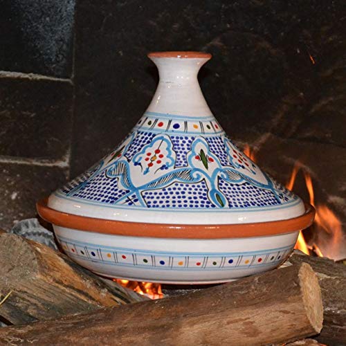 Tajine Marocain turquoise - D 31 cm