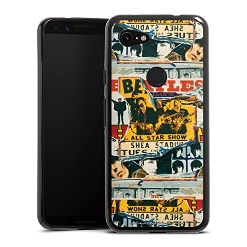 Coque en Silicone Compatible avec Google Pixel 3a Étui Silicone Coque Souple The Beatles Rock ‘n’ Roll Musique - Les Beatles, Paul McCartney, John Lennon, RIngo Starr, George Harrison Coque en Silicone Compatible avec Google Pixel 3a Étui Silicone Coque Souple The Beatles Rock 'n' Roll Musique