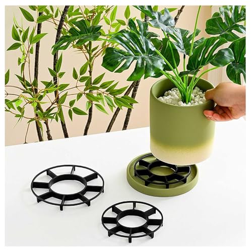 植木鉢フィート 20個セット 鉢底受け皿 鉢底ネット 鉢植え台 観葉植物 通気性 水切れ 排水性 蒸れ防止 根腐れ防止 植木鉢 スペーサー 積み重ね可能 鉢台 ポットフット プランタースタンド 屋内用 ガーデンポット 直径12cm/15cm/20cm/25cm（Amazon）