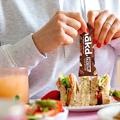 Nakd Cocoa Hazelnut Protein Bar - Vegan - Gluten Free - Healthy Snack, 45g (Pack of 16 bars) - Image 5