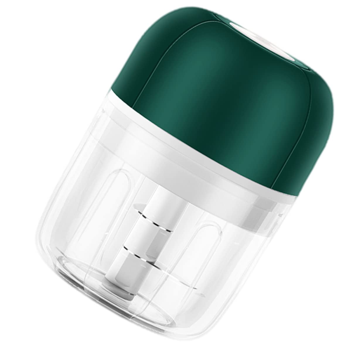 Ciieeo 1pc Electric Garlic Chopper Mini Vegetable Crusher Multi-functional Stainless Steel Garlic Masher Usb Charging Ginger Meat and Vegetables