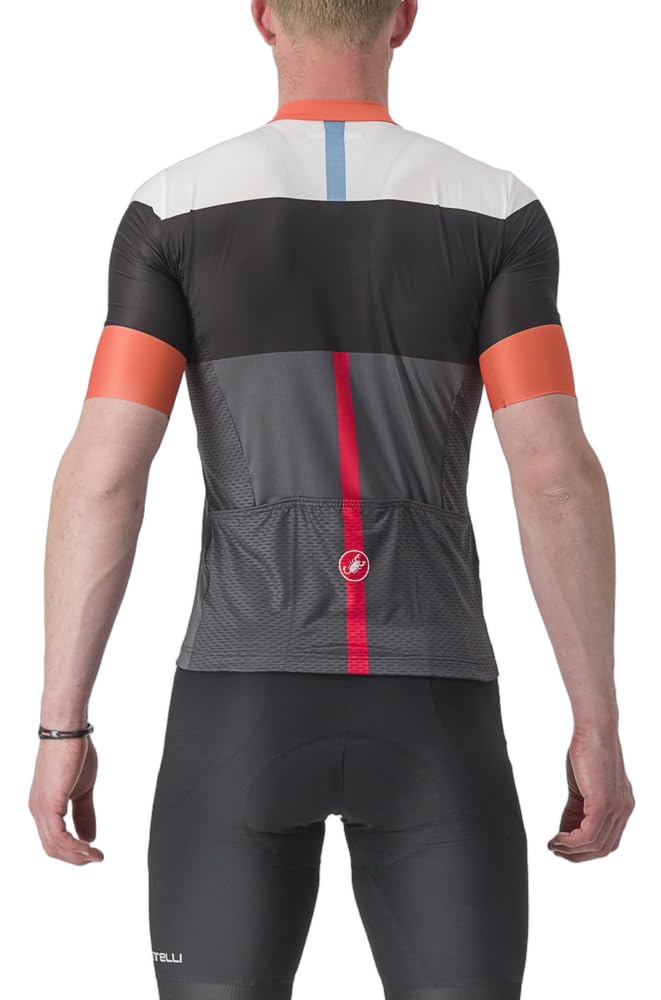 CASTELLI Sezione Jersey Maglietta da Ciclismo Uomo