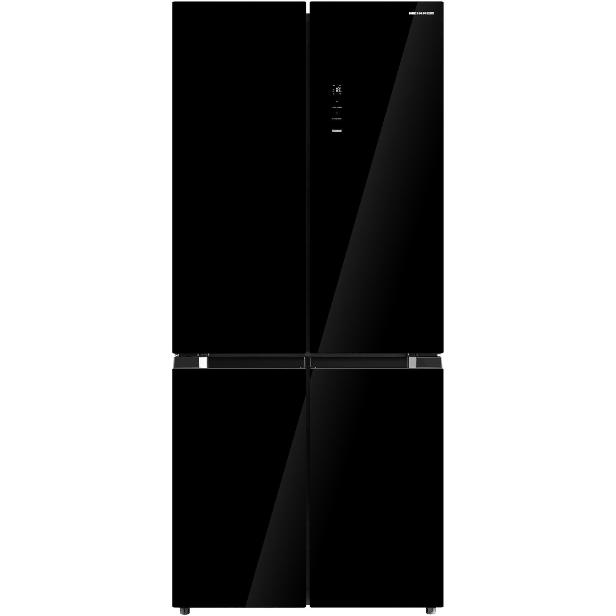 Side-by-Side Kühlschrank HSBS-M515MDINVHGBKE++, 515L No Frost, Inverter, Multi Air Flow, LED Touch Display, Super Freeze, Energieklasse E, 5 Jahre Garantie