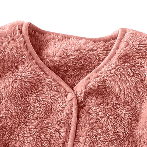 Toddler Baby Cute Warm Sherp𝐚 Vest Casual Loose Comfy Soft Waistcoat Infant Girls Boys Winter Solid Girls Ski Sweater2