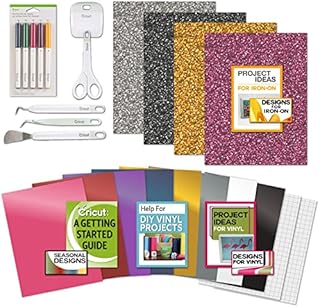 Cricut Tools Bundle - Vinyl Pack, Basic Tools Explore Fine Point Pens