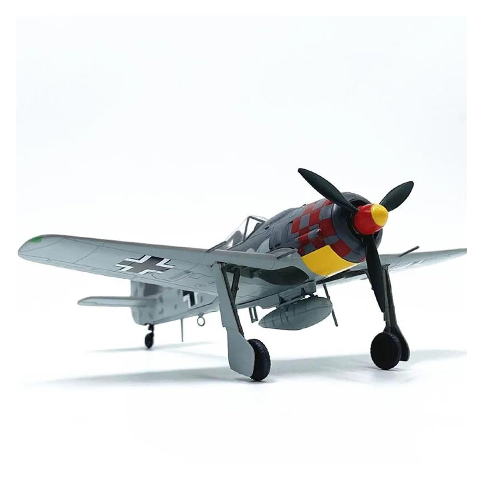 Pressofuso in Metallo pressofuso per Aereo in Scala 1:72 per FW190 A-6 Fighter Modello di Aeroplano finito Simulazione Giocattolo statico da Collezione per Raccolta ed Esposizione