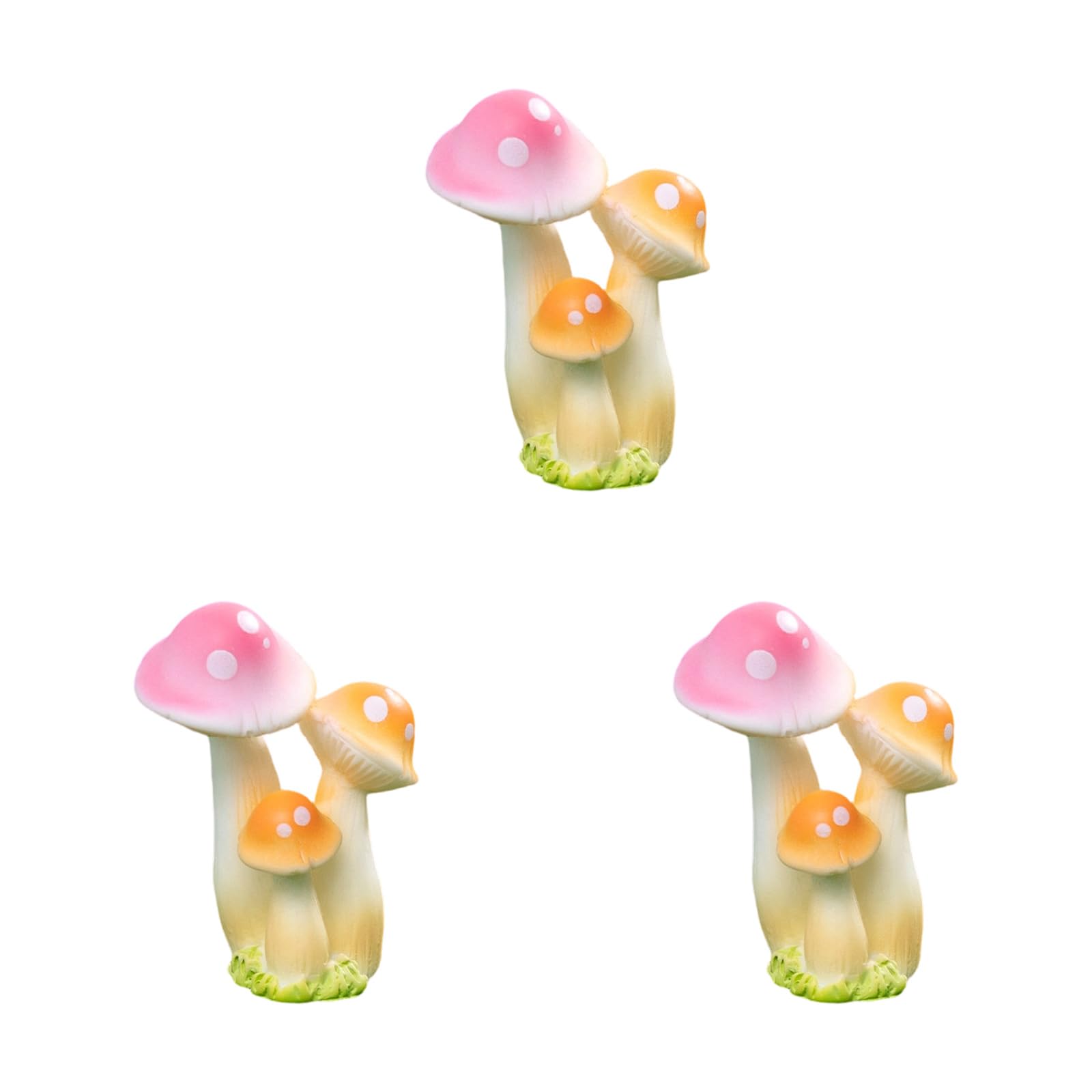 SHINLHUA Of 3 User Friendly Resin Figurine with Animal Shape Solves Fragility Problems Suitable for Any Indoor Environment Fun Car Display Successes
