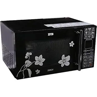 IFB 25 L Convection Microwave Oven (25BC4, Black, Floral Design, With Starter Kit)