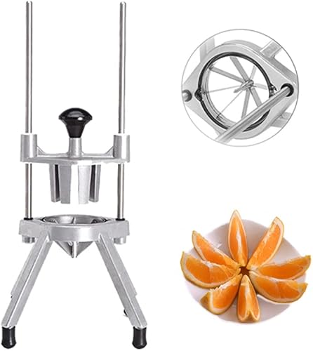 Rismanor Cortador comercial del limón del cortador de la lima de la fruta de la cuña del acero inoxidable 8