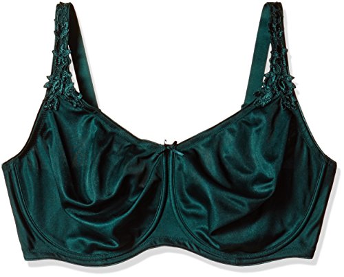 Image of Triumph International Women's Non Padded | Underwired | Minimizer 40F Royal Green | Full-Coverage Bra | Pack of 1