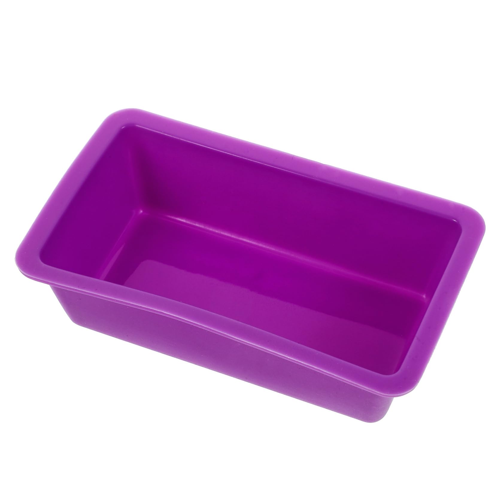 COLLBATH Rectangular Silicone Baking Mold for Cakes and Bread Nonstick Food-grade Silicone Microwave Safe Random Color for Baking and Cooking