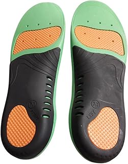 Arch Support Orthotics Inserts for Flat Feet, High Arch. Ideal Insoles for Wide Feet to Ease Plantar Fasciitis (Large (US 10-11))