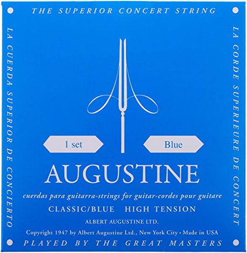 CUERDA SUELTA GUITARRA CLASICA - Augustine (Azul) Fuerte (Minimo 12 Cuerdas) 5ª