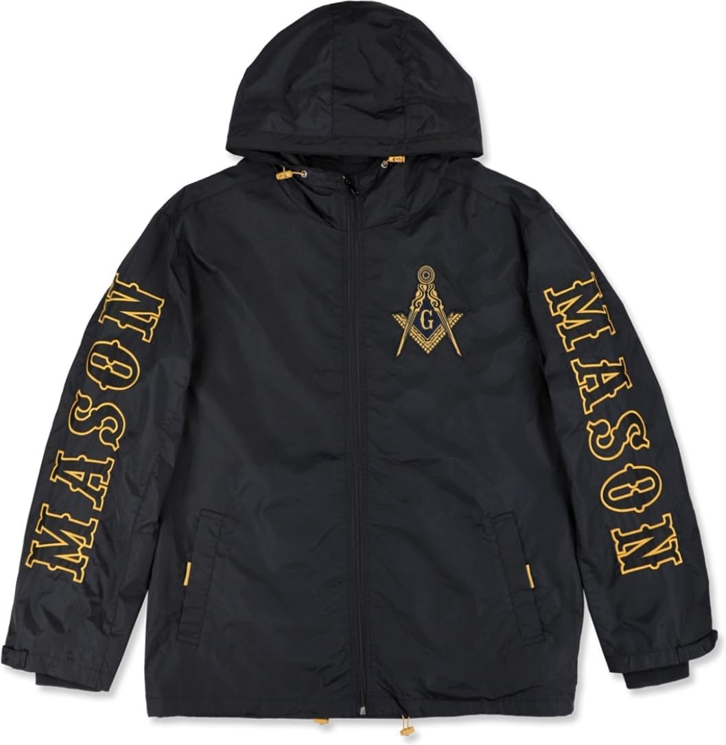 Big Boy Mason Divine S5 Mens Windbreaker Jacket [Black] - ID#41876-15-207-0-0