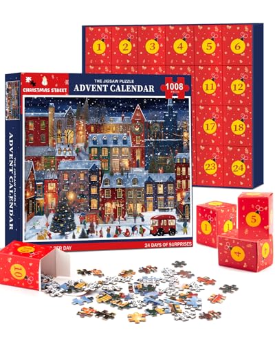 Puzzle Calendario dell'Avvento 2024, puzzle di Natale per